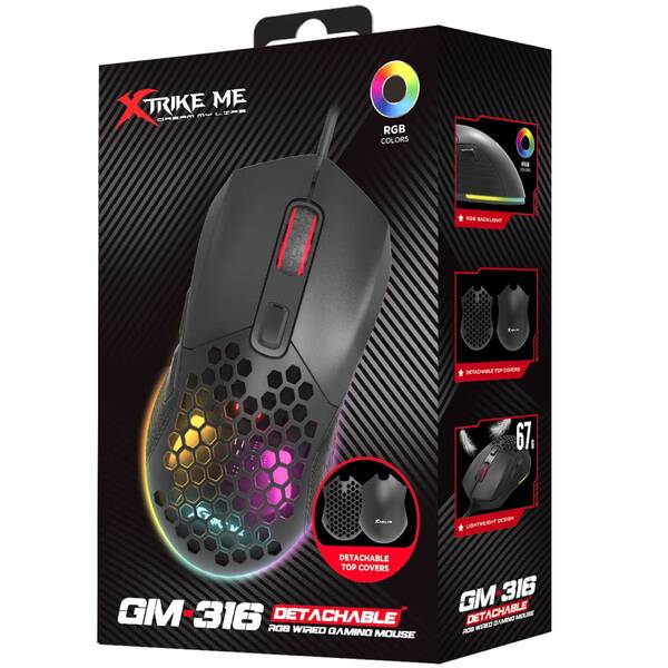Мышь Xtrike Me GM-316