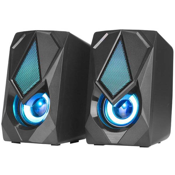 Комп'ютерні колонки 2.0 XTRIKE ME SK-402, 6Вт LED USB