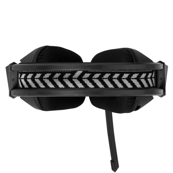 Наушники XTRIKE ME GH-712, USB+3.5мм, RGB, кабель 2м, черные