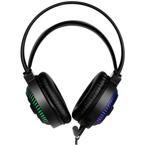 Наушники XTRIKE ME GH-510, USB+3.5мм, статическое RGB, кабель 2м