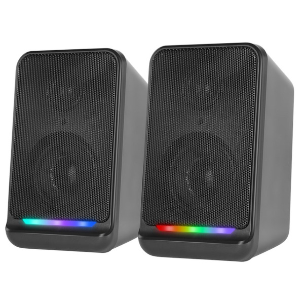 Комп.Комп'ютерні колонки DEFENDER (65119) SPK 120 6 Вт, 2.0, підсвітка, живлення від USB