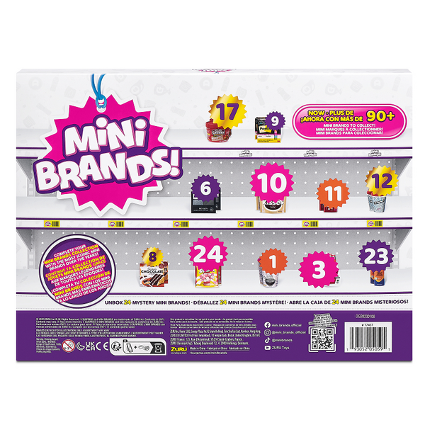 Ігровий набір ZURU MINI BRANDS Supermarket Адвент календар