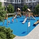 EPDM крихта Блакитна