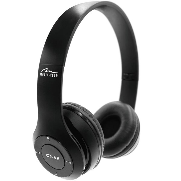 Навушники Media-Tech Epsilion BT MT3591 FM/MP3 Black (MT3591)