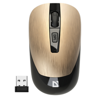 Миша DEFENDER (52994) Wave MM-995, 4D, 800-1600dpi, GOLD, wireless, silent