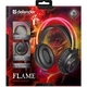 Навушники DEFENDER (64555) Flame, RGB, провід 2 м., чорний