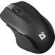 Миша DEFENDER (52053) Prime MB-053, 6D, 800-1600dpi, BLACK, wireless, silent