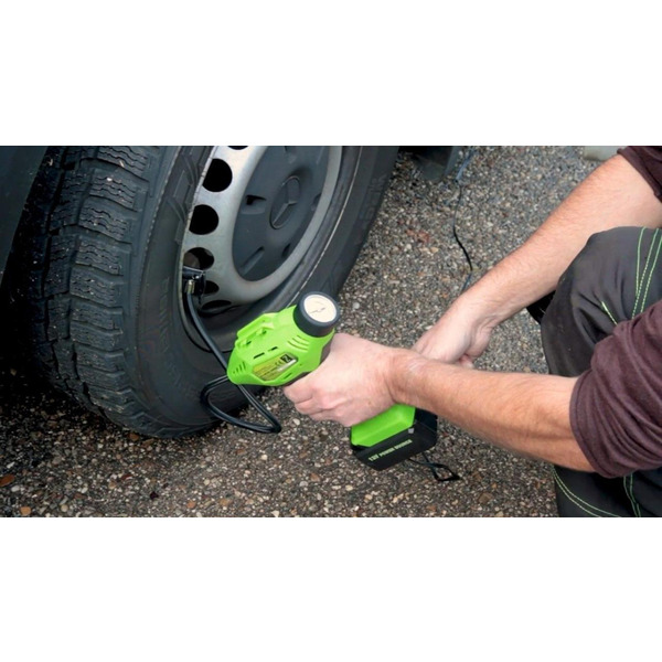 Акумуляторний насос-компрессор Zipper ZI-LPE20-AKKU