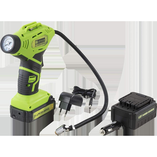 Акумуляторний насос-компрессор Zipper ZI-LPE20-AKKU