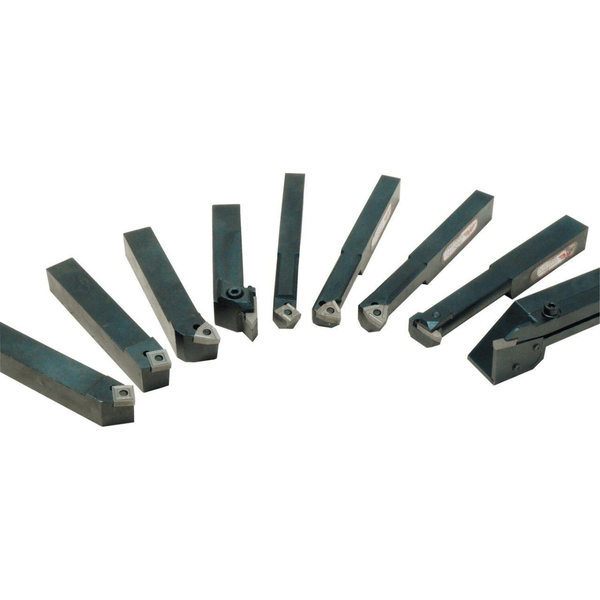 Резцы токарные КОМПЛЕКТ из 9 шт 12 мм Holzmann 9TLG12