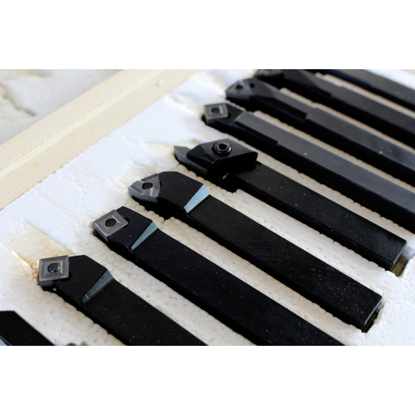 Різці токарні, КОМПЛЕКТ з 9 шт. 16 мм Holzmann 9TLG16