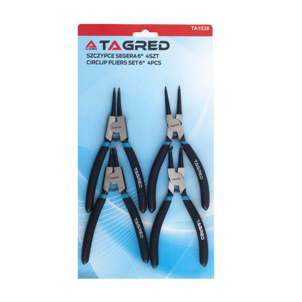 Плоскогубцы 4 шт TAGRED TA1038