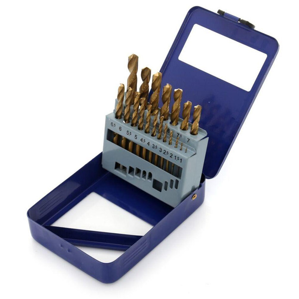 Набір свердл по металу TAGRED TA1035, 19 шт