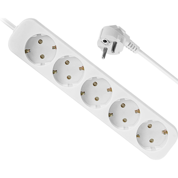 Мережевий фільтр DEFENDER (992310)E550 5.0 m 5 роз white UA