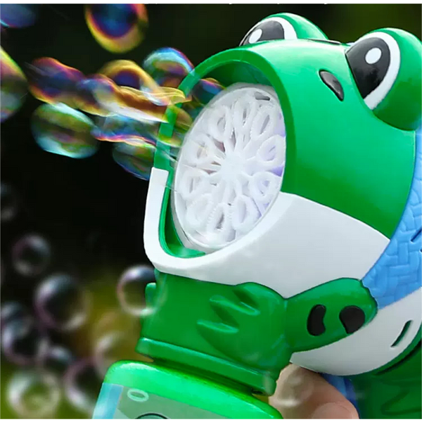 Дитячий генератор мильних бульбашок Beiens Жабеня (ХТ006)