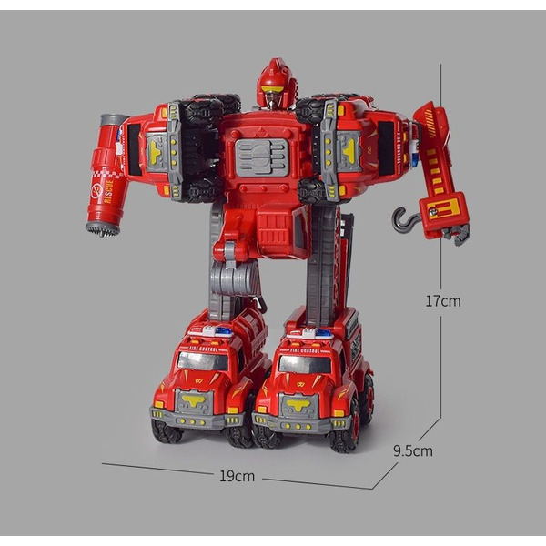 Трансформер Beiens Пожарник (MY367)