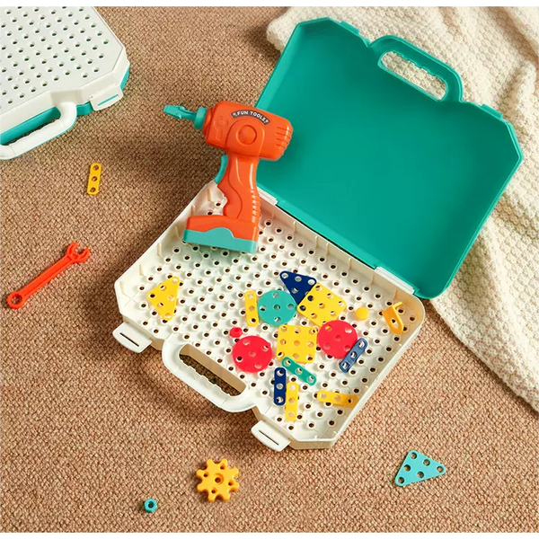 Детский развивающий конструктор Beiens Юный мастер (249 элементов) (ВС8826)