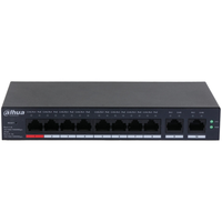 DH-CS4010-8GT-110 8-портовий гігабітний керований з PoE