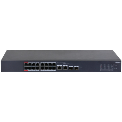 Комутатор 16 портів керований Dahua DH-CS4218-16ET-135 PoE