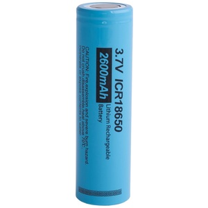 Аккумулятор 18650 PKCELL, 2600 мАч, 3.7V литий-ионный ICR, батарея, блистер 1 шт.