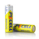Акумулятор AA 600mAh, 1.2V Ni-MH, RTU rechargeable battery, PKCELL, 2pcs/card