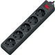Мережевий фільтр DEFENDER (994850)ES 3m 5 роз black UA