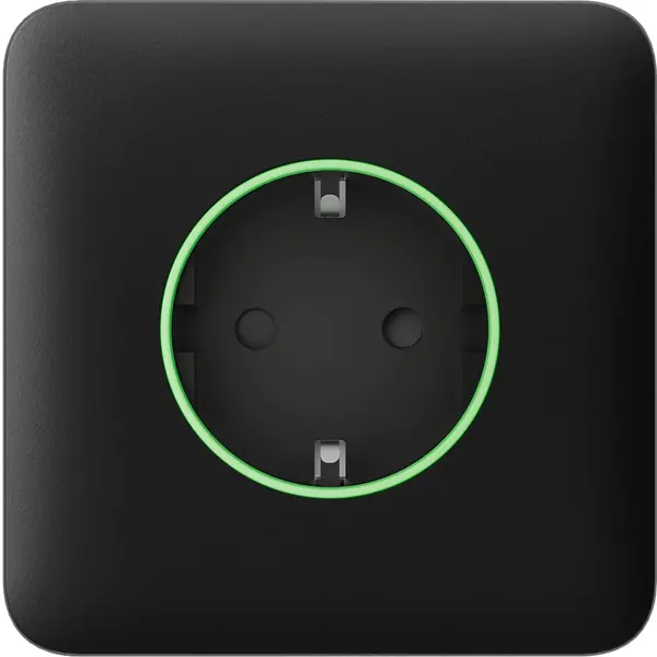 Фронтальна панель Ajax SoloCover (smart) [type F] [55] ASP black