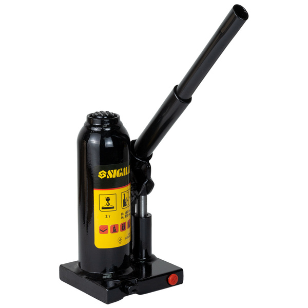 Домкрат гідравлічний пляшковий SIGMA 2т (6101021)