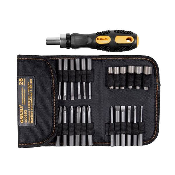 Викрутка реверсивна з комплектом насадок Sigma (4002111)