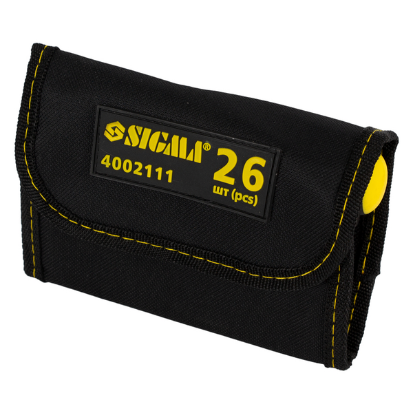 Викрутка реверсивна з комплектом насадок Sigma (4002111)