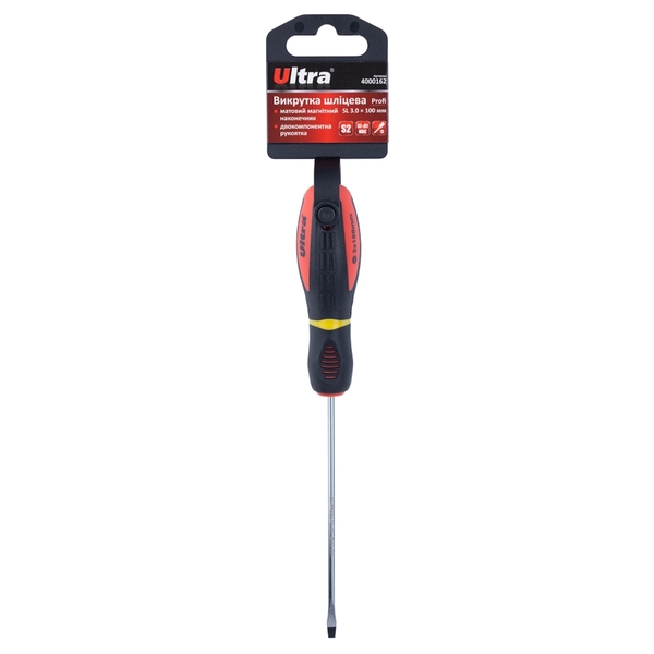 Викрутка шліцьова SL 3.0×100мм S2 Profi ULTRA (4000162)