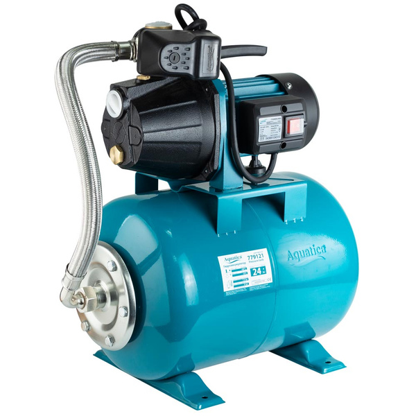 Насосна станція Aquatica 0.8кВт Hmax 38м Qmax 58л/хв 24л (775346/24)