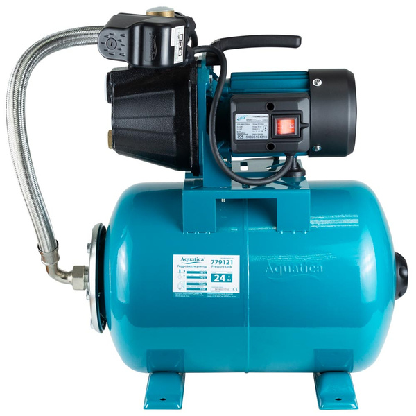 Насосна станція Aquatica 0.8кВт Hmax 38м Qmax 58л/хв 24л (775346/24)