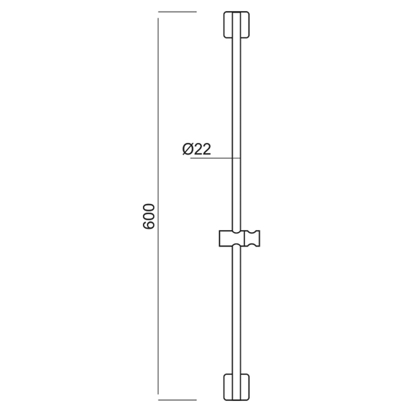 Душова стійка з душовим комплектом (65A) AQUATICA (9792165)
