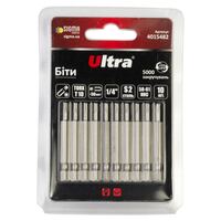 Біти TORX 10×50мм ¼" 10шт S2 (блістер) ULTRA (4015482)