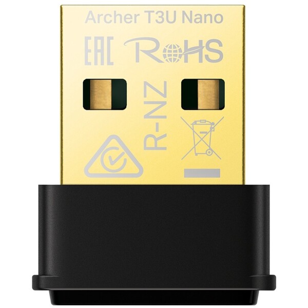 Беспроводной адаптер TP-Link Archer T3U Nano (AC1300, USB 2.0)