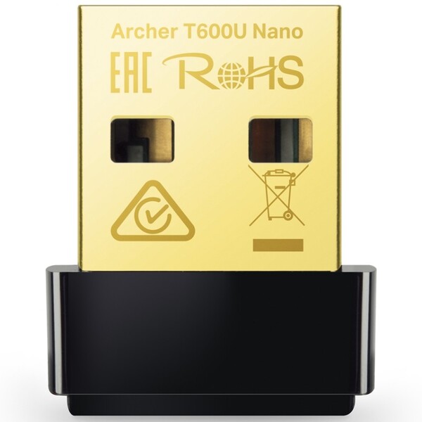 Бездротовий адаптер TP-Link Archer T600U Nano