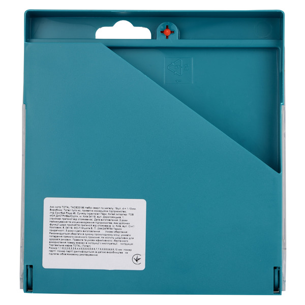 Набір свердел TOTAL TACSD0195 19шт, d=1-10мм