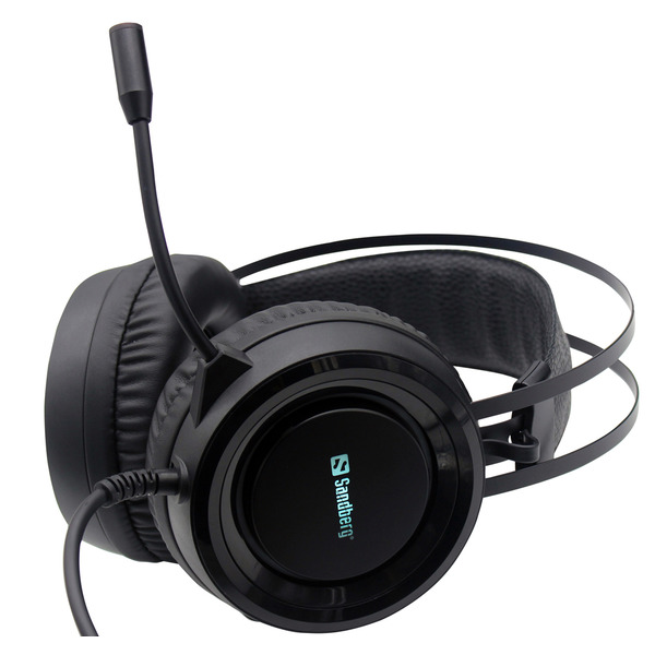 Наушники Sandberg Dominator Headset RGB Black (126-22)