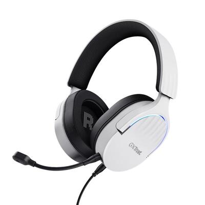 Навушники Trust GXT 490 FAYZO, 7.1, USB-A, 2м, білий
