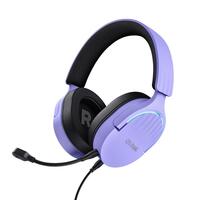 Навушники Trust GXT 490 FAYZO, 7.1, USB-A, 2м, фіолетовий