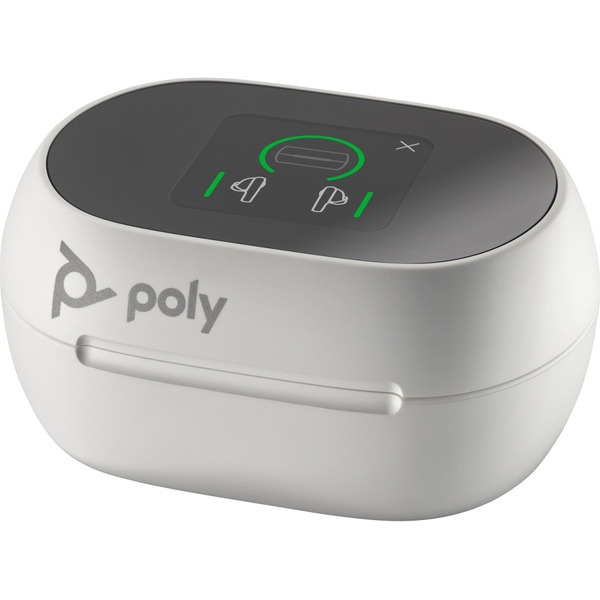 Навушники з мікрофоном Poly TWS Voyager Free 60+ Earbuds + BT700A + TSCHC White