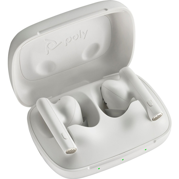 Навушники з мікрофоном Poly TWS Voyager Free 60 Earbuds + BT700A + BCHC White