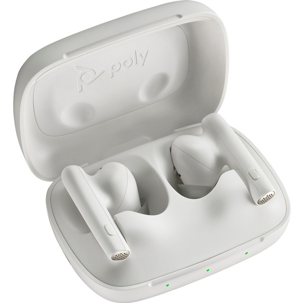 Навушники з мікрофоном Poly TWS Voyager Free 60 Earbuds + BT700C + BCHC White