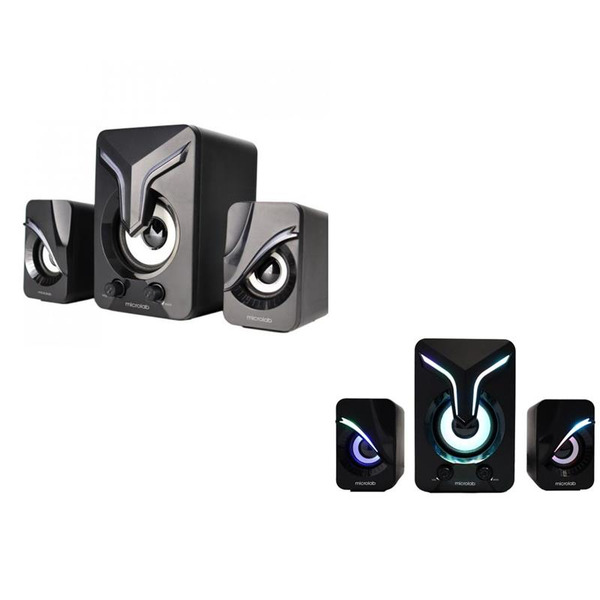 Комп'ютерні колонки 2.1 MICROLAB U-270 11W USB LED Black (U-270)