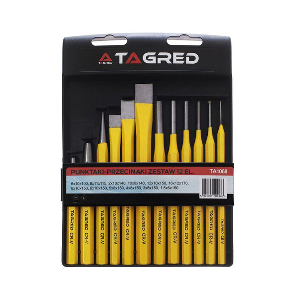 Набір зубил TAGRED TA1068