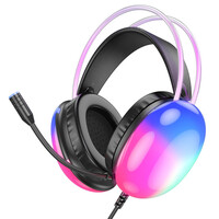 Навушники Hoco W109 Plus USB 7.1 Black