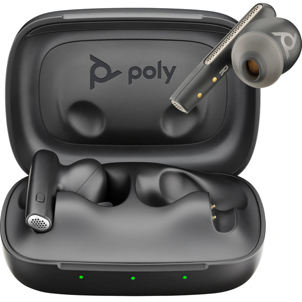 Навушники з мікрофоном Poly TWS Voyager Free 60 Earbuds + BT700C + BCHC Black