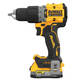 Дрель-шуруповёрт аккумуляторная бесщёточная ударная DeWALT DCD805E1T