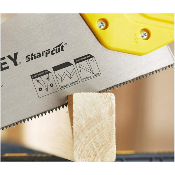 Ножівка SHARPCUT ™ довжиною 380 мм для поперечного та поздовжнього різу STANLEY STHT20366-1